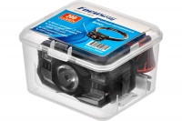 Фонарь налобный Focusray1321 красный свет USB бокс