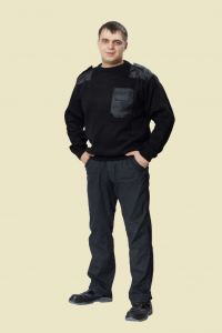 Джемпер форменный чёрный
