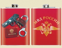 Фляжка сувенирная «МВД России»