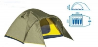 Палатка кемпинговая Dome 4 ALASKA