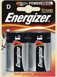 Батарейки большие Energizer размер D (LR20)