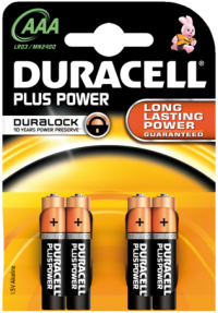 Батарейки мизинчиковые Duracell LR03