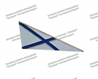 Флаг на берет ВМФ (Андреевский флаг)