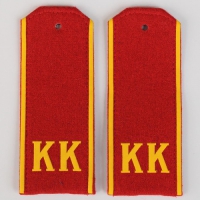 Погоны для кадетов (КК) красные сукно