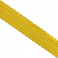 Галун шёлковый жёлтый 30 мм