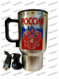 Термокружка автомобильная, с подогревом