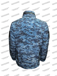 Куртка демисезонная Ana Tactical "ДС-51" синяя точка Softshell 