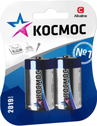 Батарейки Космос размер C (LR14)