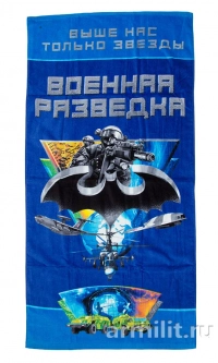 Полотенце махровое Военная разведка (60х115)