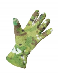 Перчатки зимние, флисовые мод. 107 М, Мультикам (Зеленый)