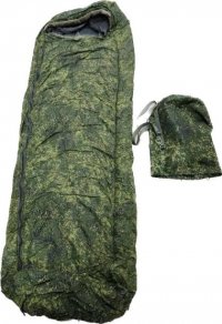 Спальный мешок армейский «Комбат» до -25 градусов, Зеленая цифра