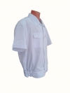 Рубашка форменная "Полиция" белая с коротким рукавом
