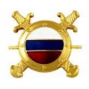 Эмблема петличная Внутренняя Служба МВД Эмаль