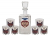 Набор "RUSSIA" (графин +6 стопок)