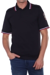 Рубашка поло «Полиция» с шевроном, короткий рукав
