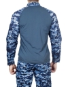 Рубашка тактическая МПА-12 синяя цифра(точка)