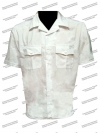 Рубашка «Полиция» белая, короткий рукав, с липучками