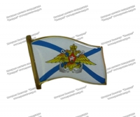 Флаг на пимсе ВМФ России с орлом
