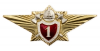 Знак металлический МЧС 1 классность