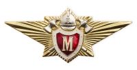 Знак металлический МЧС классность Мастер