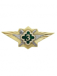 Знак металлический ФСИН 3 классность